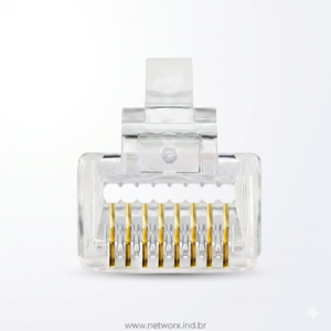 Conector RJ45 Macho Cat5e U/UTP Cristal – Networx